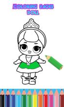 Creative Coloring Pages Lol Surprise Dolls截图2