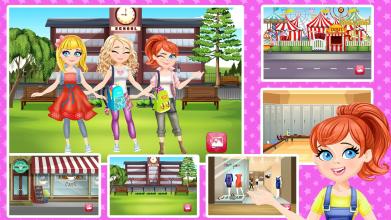 High School Moody Girl: Dress Up Cooking & Drawing截图3