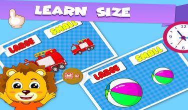 Shapes Colors Size - Interactive Games for Kids截图3