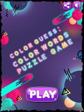 Colors Guess: Words Puzzle Game截图1