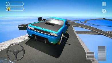 Impossible Tracks - Crazy Car Driving Simulator截图2