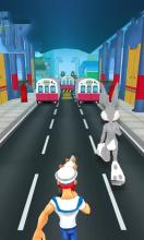 Subway Looney Run - Advanture Bunny Rush Game截图1