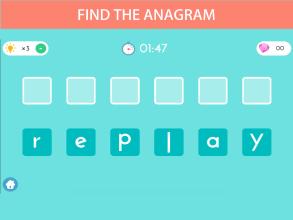 Anagrams - Free Anagrams world game截图1