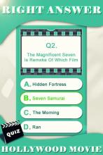 Hollywood Movie Trivia Quiz Free截图3