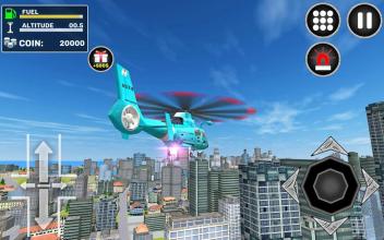 City Helicopter Flight截图5