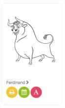 Ferdinand Coloring Pages截图1