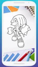 The Hedgehog Coloring Pages截图2