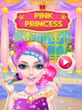 Pink Princess - Makeover Games截图5