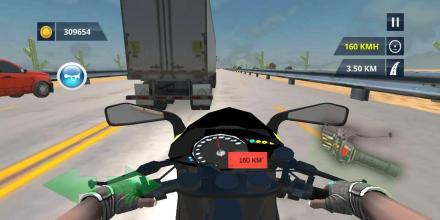 Moto Traffic Racer 3D截图2