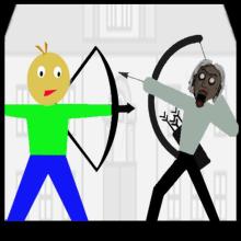 Granny Archer vs Stickman baldi截图1