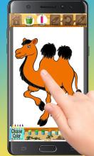 Camel Coloring Book free for kids截图2