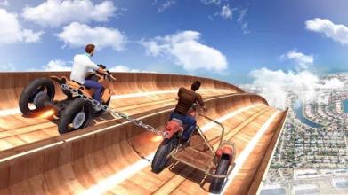 Chained Bikes: Mega Ramp Stunts截图5