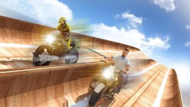 Chained Bikes: Mega Ramp Stunts截图3