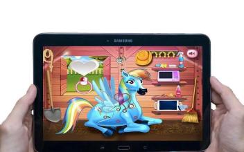 pony makeover games - rainbow Pony截图2