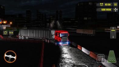 Night Truck Drive and Parking Game 2019截图2