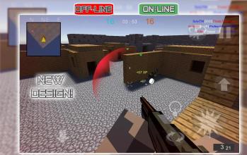 War Cube Online Offline Mobile Zombie Sniper Shoot截图2