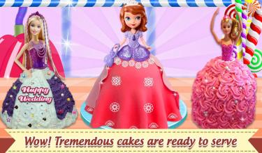 Fairy Princess Ice Cream Cake making Game截图1