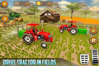 American Real Tractor Organic Farming Simulator 3D截图2