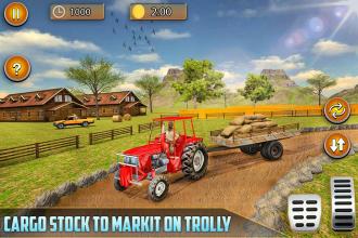 American Real Tractor Organic Farming Simulator 3D截图1