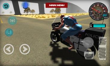 Moto Spider: Traffic Police Ultime截图4