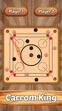 3D Carrom Multiplayer Game截图1