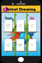 Super wings Coloring book pages - with animals截图4