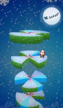 Helix Santa Claus Jump- Bounce Christmas Games截图3