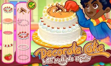 Chocolate Cake Shop Factory截图1