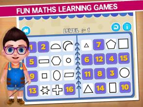 Kids Preschool Learning shapes colours and numbers截图1