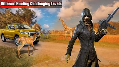 Jeep Safari Hunter 3d - Simulator Wild Game截图1