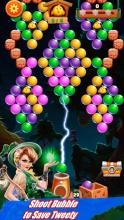 Bubble Real Shooter : Miss Witch Game 2019截图2