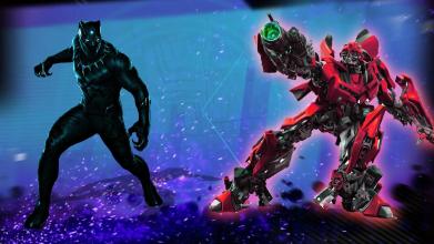 Black lighting Superhero flash Panther : City War截图3