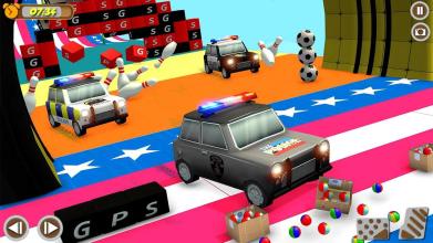 Superhero Auto Police Car Racer 3D截图3