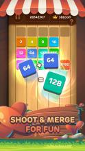 Wood Shoot N Merge 2048 & Number Matching Puzzle截图3