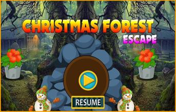 Best Escape 106 Christmas Forest Escape Game截图3