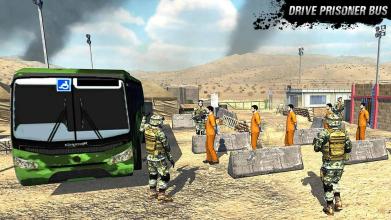 Military Coach Bus Simulator Driving Games截图1