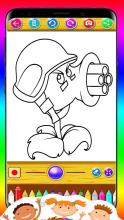 Plants vs Zombies Coloring截图5