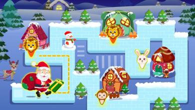 Merry Christmas - Santa Kids Play Games截图4