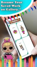 Lol Doll Fast Coloring Book截图3