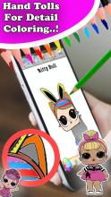 Lol Doll Fast Coloring Book截图5