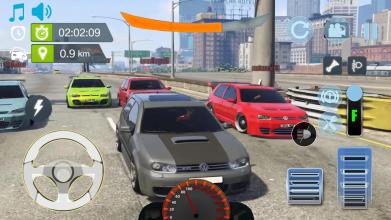 Real City Volkswagen Driving Simulator 2019截图2