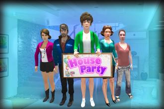 Virtual Party House: Millionaire Happy Family Game截图1