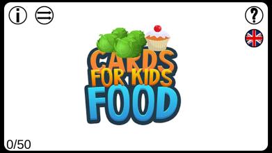 Cards for Kids: Food截图4