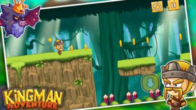 Kingman Adventures - Free Jungle Adventure Game截图1