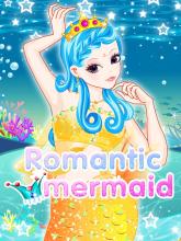 ROMANTIC MERMAID - Kids Makeup & Dress Up Games截图3