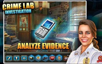 100 levels hidden objects free : Criminal Lab截图3