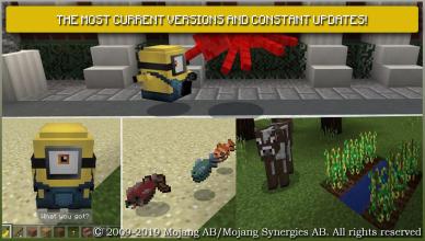 Addon Minions 2019 for MCPE截图2