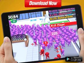 Slickman Crowd in City : Popular Game截图3