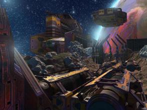 VR Roller Coaster: GALAXY 360 in Deep Space截图2