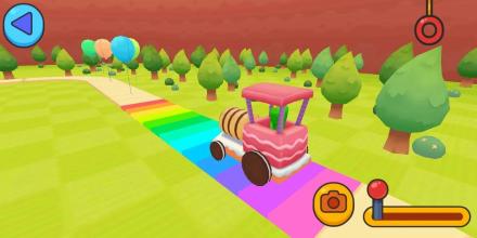 3D Kids Train Game - Free Train Driving Games截图3